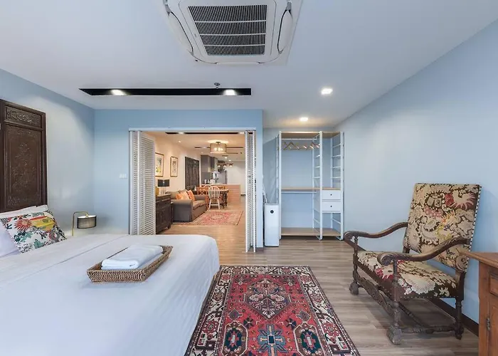 Bangkok, 5 Stars River View & Characteristic Decor Appartamento