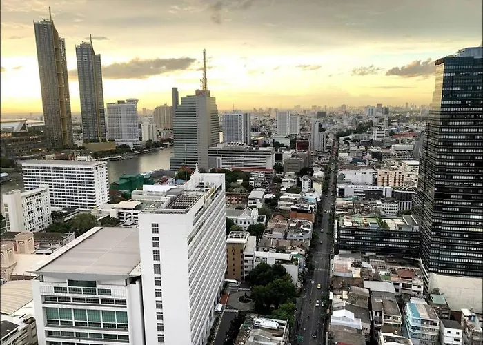 Bangkok, 5 Stars River View & Characteristic Decor Appartamento